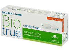 Biotrue ONEday for Astigmatism (30 läätse)