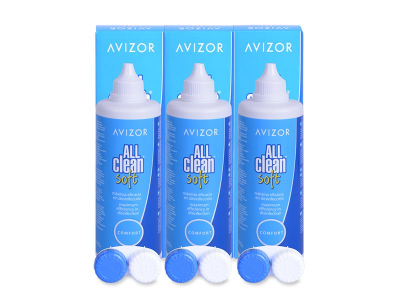Avizor All Clean Soft läätsevedelik 3 x 350 ml 