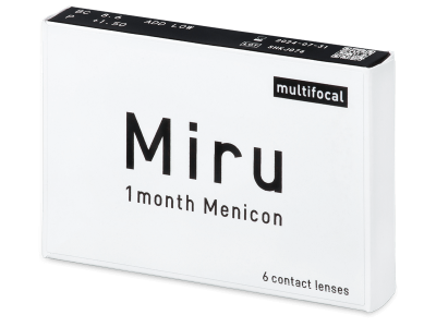 Miru 1month Menicon multifocal (6 läätse)