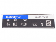 Biofinity Multifocal (6 läätse)