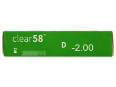 Clear 58 (6 läätse)