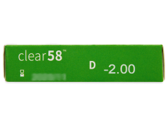 Clear 58 (6 läätse)