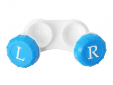 Läätsekonteiner L+R - sinine 