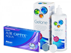Air Optix Aqua Multifocal (6 läätse) + Gelone 360 ml