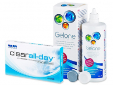 Clear All-Day (6 läätse) + Gelone 360 ml
