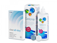 Clear All-Day (6 läätse) + Gelone 360 ml