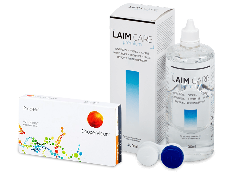 Proclear Compatibles Sphere (6 läätse) + Laim-Care 400ml