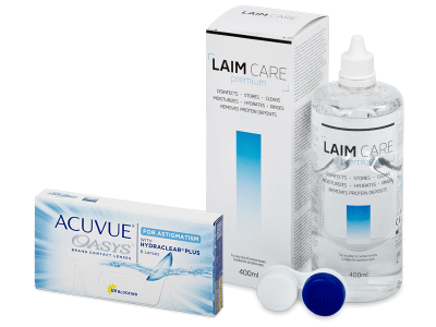Acuvue Oasys for Astigmatism (6 läätse) + Laim-Care 400ml
