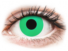 ColourVUE Crazy Lens - Emerald (Green) - 0-tugevusega (2 läätse)