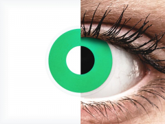 ColourVUE Crazy Lens - Emerald (Green) - 0-tugevusega (2 läätse)