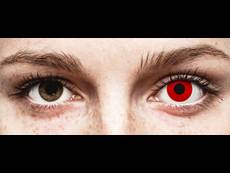 ColourVUE Crazy Lens - Red Devil - 0-tugevusega (2 läätse)