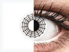 ColourVUE Crazy Lens - Spider - 0-tugevusega (2 läätse)