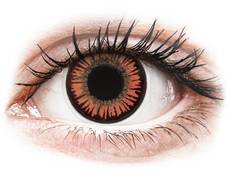ColourVUE Crazy Lens - Vampire - 0-tugevusega (2 läätse)