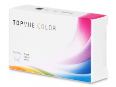 TopVue Color - True Sapphire - 0-tugevusega (2 läätse)