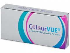 ColourVUE Glamour Aqua - 0-tugevusega (2 läätse)