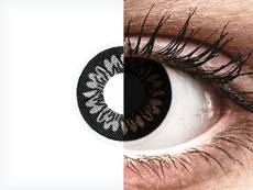 ColourVUE BigEyes Dolly Black - 0-tugevusega (2 läätse)