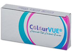 ColourVUE 3 Tones Blue - 0-tugevusega (2 läätse)
