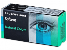 SofLens Natural Colors Indigo - 0-tugevusega (2 läätse)