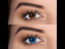 FreshLook ColorBlends Brilliant Blue - 0-tugevusega (2 läätse)