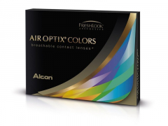 Air Optix Colors - Brilliant Blue - 0-tugevusega (2 läätse)