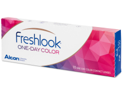 FreshLook One Day Color Pure Hazel - Korrigeerivad (10 läätse)