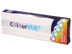 ColourVue One Day TruBlends Rainbow 2 - 0-tugevusega (10 läätse)