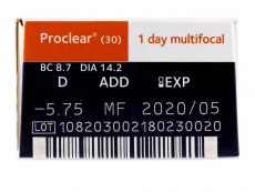 Proclear 1 Day Multifocal (30 läätse)