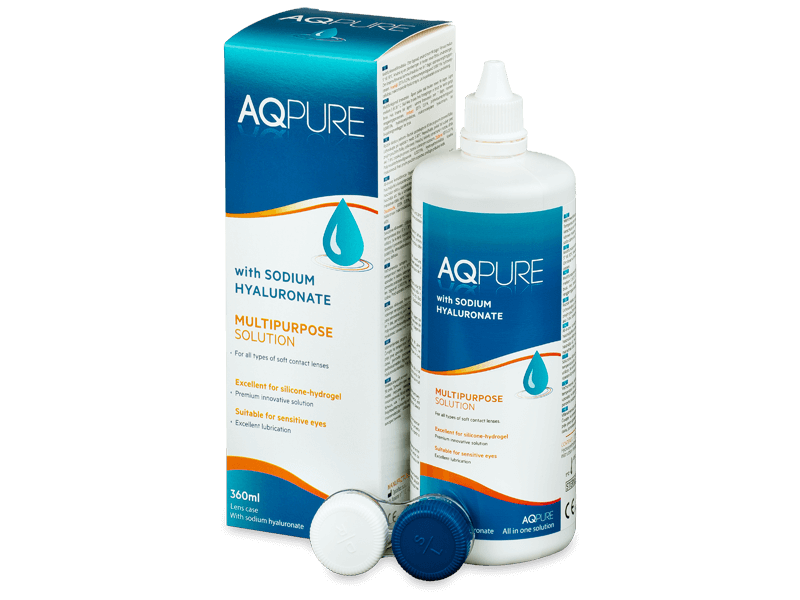 AQ Pure Läätsevedelik 360 ml 