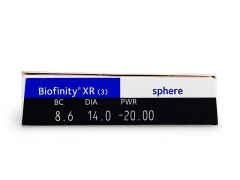 Biofinity XR (3 läätse)
