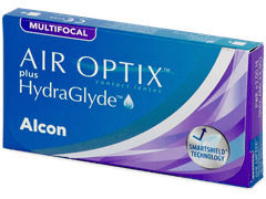 Air Optix plus HydraGlyde Multifocal (6 läätse)