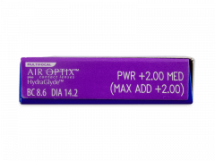 Air Optix plus HydraGlyde Multifocal (6 läätse)