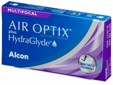 Air Optix plus HydraGlyde Multifocal (3 läätse)
