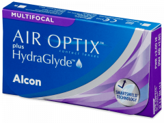 Air Optix plus HydraGlyde Multifocal (3 läätse)