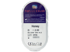 TopVue Color - Honey - Korrigeerivad (2 läätse)
