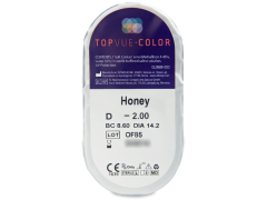TopVue Color - Honey - Korrigeerivad (2 läätse)