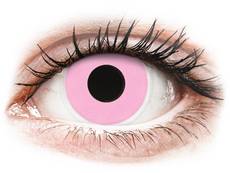 ColourVUE Crazy Lens - Barbie Pink - 0-tugevusega (2 läätse)