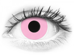 ColourVUE Crazy Lens - Barbie Pink - 0-tugevusega (2 läätse)