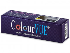 ColourVUE Crazy Lens - White Screen - 0-tugevusega (2 läätse)