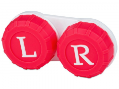 Läätsekonteiner L+R - punane 