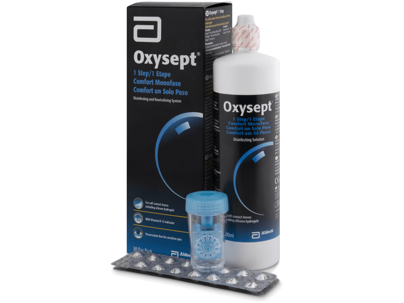 Oxysept 1 Step Läätsevedelik 300 ml 