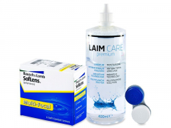 SofLens Multi-Focal (6 läätse) + Laim Care 400 ml