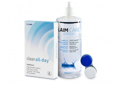 Clear All-Day (6 läätse) + Laim Care 400 ml