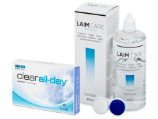 Clear All-Day (6 läätse) + Laim Care 400 ml
