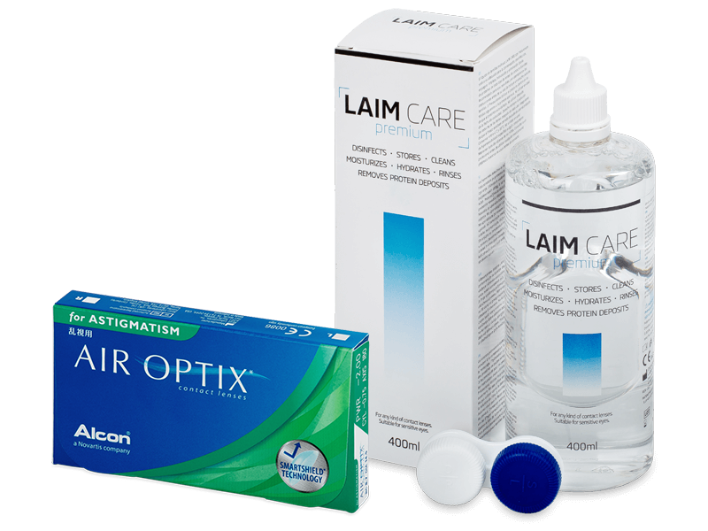 Air Optix for Astigmatism (6 läätse) + Laim Care 400 ml