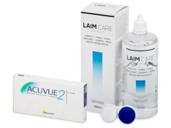 Acuvue 2 (6 läätse) + Laim-Care 400 ml