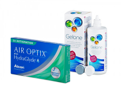 Air Optix plus HydraGlyde for Astigmatism (6 läätse) + Gelone 360 ml