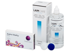 Avaira Vitality Toric (3 läätse) + Laim-Care 400 ml