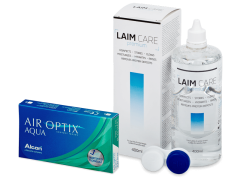 Air Optix Aqua (6 läätse) + Laim Care 400ml