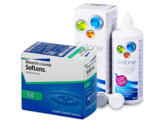 SofLens 38 (6 läätse) + Gelone 360 ml