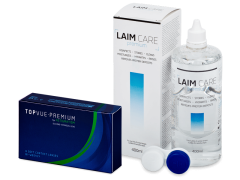 TopVue Premium for Astigmatism (6 läätse) + Laim-Care 400 ml